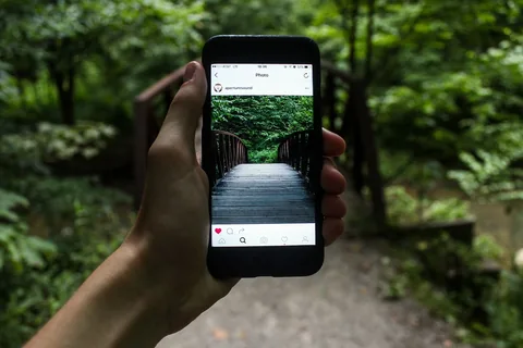 An example of consuming culture on a smartphone
