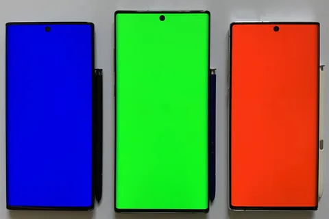 Samsung Dynamic AMOLED screens on Samsung Galaxy Note 10