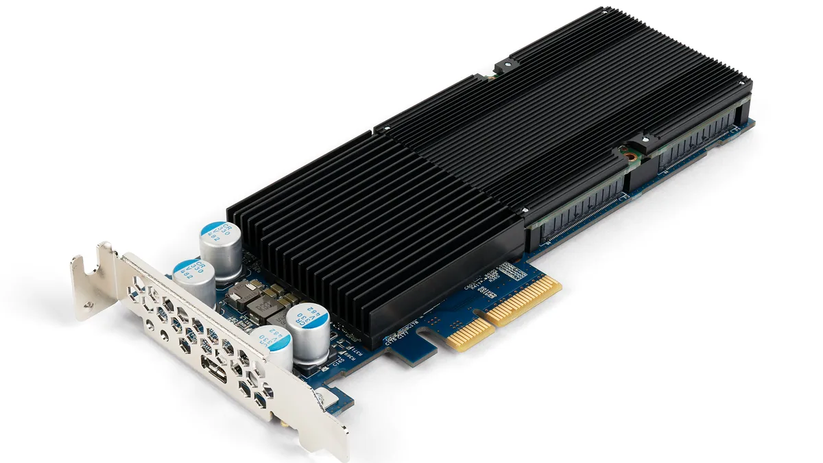 HGST SN150, NVMe-compatible solid-state drive, PCI Express 3.0 x4 low profile add-in card, 1.6TB model