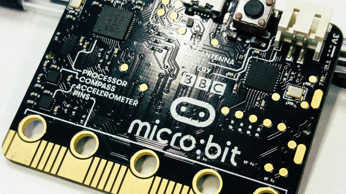 Image of educational computer developed by the BBC to teach children around 12-15 years old to write code