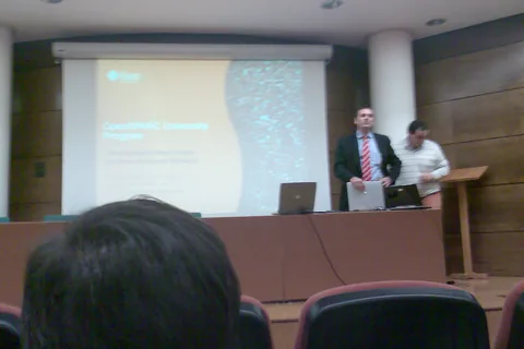 SUN OpenSolaris and OpenSPARC conference in Universidad de Alcala (UAH), Madrid, Spain